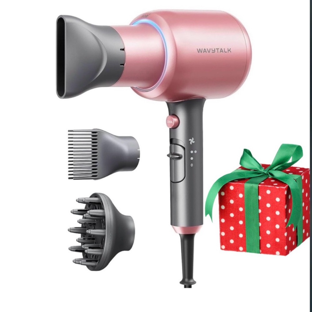 Wavytalk Ionic Blown Away Hair Dryer for Curly Hair with Diffuser, 1875W - Picture 8 of 8